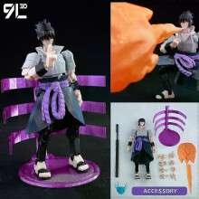 (Susanoo Fireball) 9l3d Printed Anime Kaisen Characters Lucky13 Dummy Action Figures Multi-jointed T13 Mannequin Toys