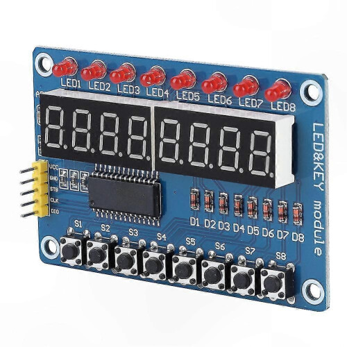 8-Bit TM1638 LED Digital Display Module Compatible with Arduino AVR_M 1