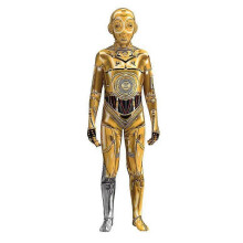 (Adult, XL) Star Wars C-3po Jumpsuit Masks Halloween Adult Kids Bodysuits Masquerade Zentai