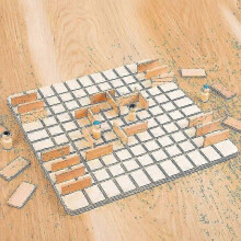 (Quoridor Board Game) 2024 Quoridor Board Game Two People Puzzle Fun Parent-child Interaction Game Chasing And Intercept B