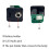 3-Band EQ Equalizer Tuner System with LCD Display Small Guitar Equalizer Ukelele Piezo Pickup Preamp 7