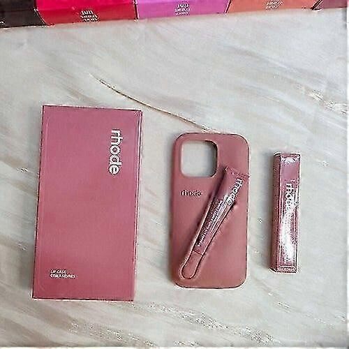(Toast, 12 Pro Max) Rhode Lip Gloss Raspberry Phone Case For Iphone 16 15 14 13 12 11 Pro Max D 2