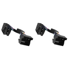 2X RCD330 MIB RCD510 Multifunction Steering Wheel Button Control Simulator Adapter for 5 6 MK5 Caddy