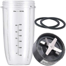 Compatible for Blender,replacement Parts with 1 Cups 1 Blade,for Accessories for 600w And 900w