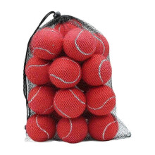 (Orange) 20pcs Tennis Balls 2.52" Elastic Training Balls - Durable Wear-resistant For Outdoor Sports Tennis Practice