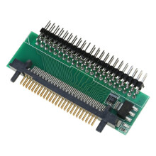 1.8/50pin to 2.5-Inch 44pin Parallel Port Male/IDE Notebook Hard Disk CF Adapter for No External Power Supply