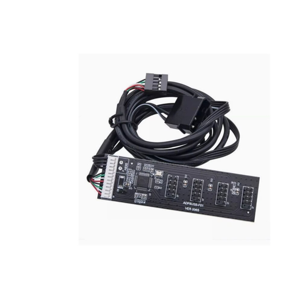 Usb2.0 9Pin Header Usb 1 To 4 Male Motherboard Usb 2.0 Adapter 9Pin Internal Usb Hub Port Multiplier 9 Pin Connector 4711729755435