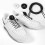 2pair Automatic Shoelaces with Rotating Buckle, No-Tie Thick Rope Design for Sneakers 5