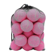 (Pink) 20pcs Tennis Balls 2.52" Elastic Training Balls - Durable Wear-resistant For Outdoor Sports Tennis Practice