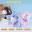 Easy to Use Walking Talking Electric Plush Donkeys for-Blue 2