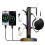 Supporto per Cuffie da Gioco da Scrivania, Supporto per Cuffie da Gioco e Supporto per Controller, Supporto per Auricolari RGB per PC, Console, 5