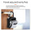 2X Outdoor Password Key Boxs Extended Locking Hook Steel Wire Hanging Key Storage Waterproof Key 4 Digit Code Box Grey 2