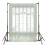 2pcs 3X5FT European Window Floor White Art Photography Backdrop Studio Background 2