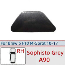 (Sopisto Grey RH) For Bmw 5 F10 F11 M-paket 2010 2011 2012 2013 2014 2015 2016 2017 Headlamp Washer Nozzle Cap Cover Shell51118048679 51118048680