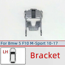 (Bracket) For Bmw 5 F10 F11 M-paket 2010 2011 2012 2013 2014 2015 2016 2017 Headlamp Washer Nozzle Cap Cover Shell51118048679 51118048680
