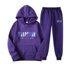 (purple1, XL) Elevate Your Style With Comfortable And Cozy Hooded Sweatshirt Sets For Men And Women - High-quality, Versatile, And Trendy