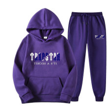 (purple2, S) Elevate Your Style With Comfortable And Cozy Hooded Sweatshirt Sets For Men And Women - High-quality, Versatile, And Trendy
