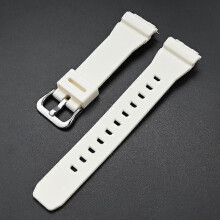 (White) 16mm For Casio G-shock Gm-s2100 Women's Watch Replacement Strap Tpu Band