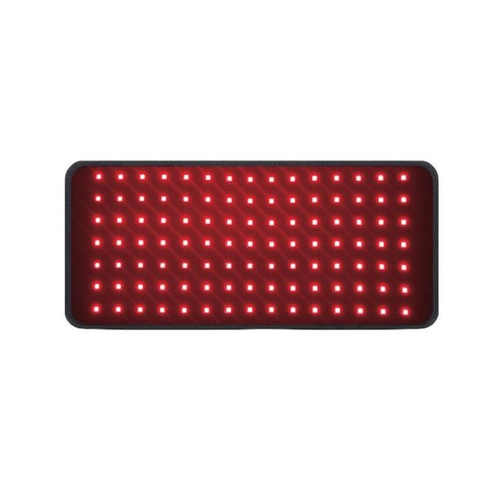 Melitt Heated Waist Warmer Wireless 660&850 Nm Pad Near Infrared Red Light Therapy Wrap Belt Full Body Pain Relief Eu Plug