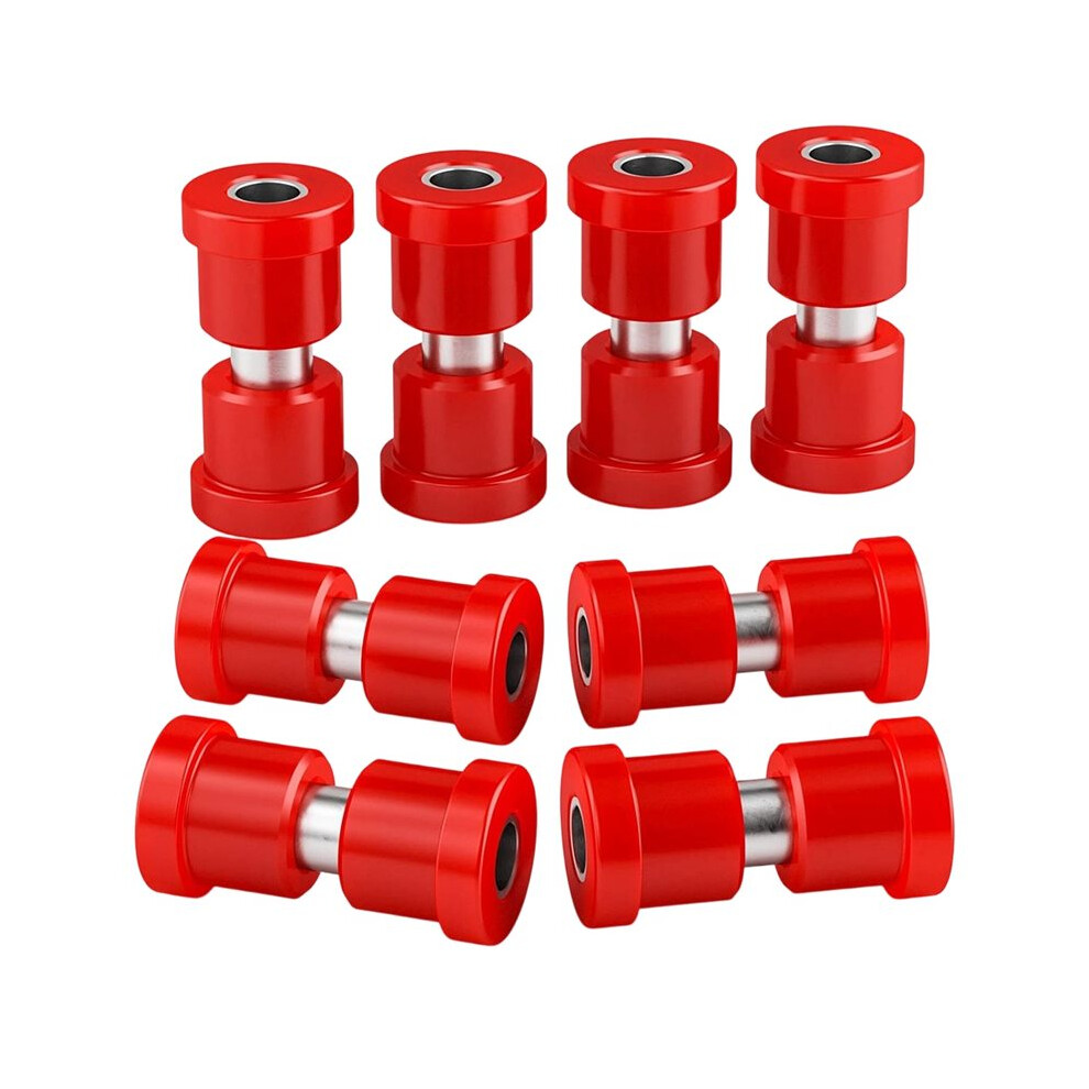 Club Car Front & Rear Leaf Spring Bushing Kit, Cart Leaf Spring Polyurethane Bushing And Sleeves For 1981- 4711722465058