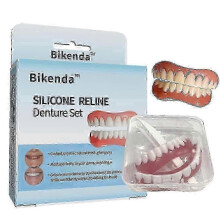 Bikenda Silicone Reline Denture Set, Advanced Denture Reliner Kit, Instant Comfort Fit for Upper And