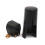4X Plastic Clarinets Nozzle Cap with PU Ligature Black 5