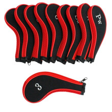 Cover  Putter Accessories Zipper  Iron Covers Set  Club Cover  Headcovers   Cover