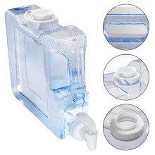 Seau D'Eau Portable de 3 L avec Robinet pour la Randonnée en Plein Air - Réservoir D'Eau