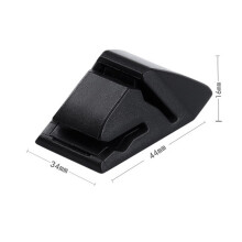 Multifunctional Card Ticket Holder Auto Car ID IC Clip Black Dashboard Door Adhesive Clips Car Styling Car Organization