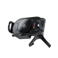 15W Universal Car Phone Wireless Charger Holder 90 Rotation Mount for Fold 6 5 4 3 Z Flip S25 17