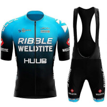 (Blue, 2XL) 22 Years Of New Cycling Clothes Xi'lie Men's Huub Ribble Weldtite Bicycle Bib Shorts