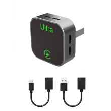 K15 2-in-1 Wireless Carplay  Box für Carplay Android Auto USB-Dongle-Adapter Kabelgebundenes Carplay zu Wireless Plug &  B