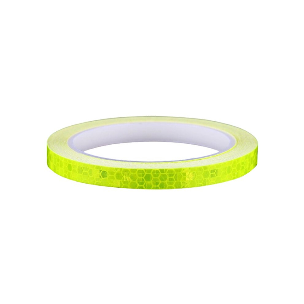8M Car Reflective Tapes Reflectors Warning Tape Night Safety Sticker For Bicycle Car Motorcycle Yellow 6031250356764