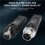UHF Wireless Microphone Converter Adapter XLR Transmitter and Receiver for Dynamic Microphone Guitar Audio Mixer 5