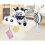 Zebra Pattern Wooden Crib Rattle for Newborns 3
