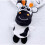 Zebra Pattern Wooden Crib Rattle for Newborns 4