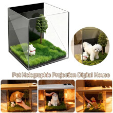 3D Acrylic Pet Holographic Projection Digital House Pet Souvenirs Pet Projection Souvenir Tool Pet Souvenir Projection