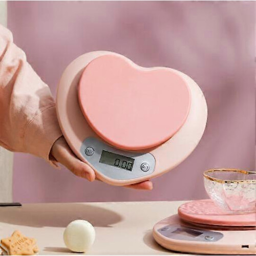 Heart Shape Rechargeable Baking Kitchen Scale 1