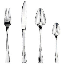 (3300 steel) Classic Elegant Resin Rivets Handle Style Stainless Steel Western Cutlery 4 In 1 Set Delicate Utensils Dinnerware For Home Cy