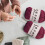 Soft Milk Cotton Yarn Dark Red 5 Skeins 5