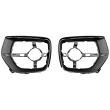 Pair Front Bumper Fog Lights Cover Fog Light Grill Grille for X6 E71 2008-2014 51117210936 511172109