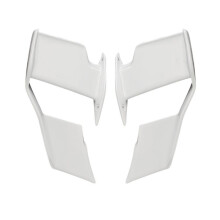Motorrad Verkleidung Winglet für S1000R M1000R 21-24 Windschutzscheibe Flügel Verkleidung Front Aerodynamischer Spoiler Weiß