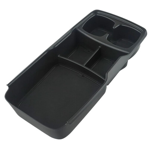 1Pc Car Storage Box Under Car Center Armrest for  EV6 21-24 Center Console Storage Box Lower Layer Tray 2