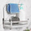 (B2B) Kitchen Stainless Steel Shelf Free Punch Storage Rack Sink Drain Rack 2