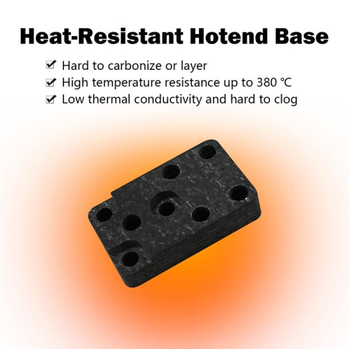 2pack Heating Assembly for A1 /A1 Hot End Heating Component with Heater Cartridge and Thermistor Temperature Sensor 2