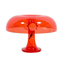 (Orange) 2024 New Mushroom Lamp, Retro Vintage Table Lamp, Elegant Aesthetic Dimmable Night Light