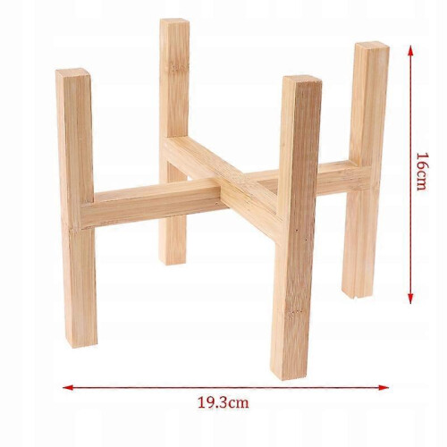 (B) Stand On Flower Pot Flowerpot Bonsai Stand 1