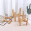(B) Stand On Flower Pot Flowerpot Bonsai Stand 4