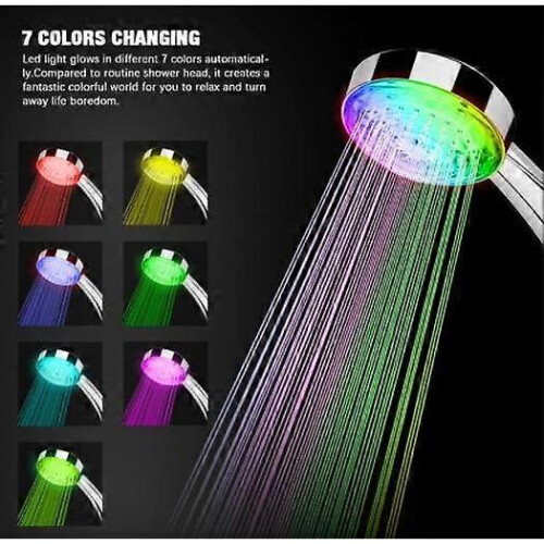 Led Shower Head with Backlight Seven Colors 2