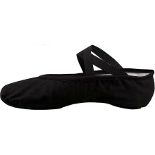 (32 EU, Black) Bezioner Ballet Shoes Ballet Dance Shoes Split Leather Sole For Children And Adults